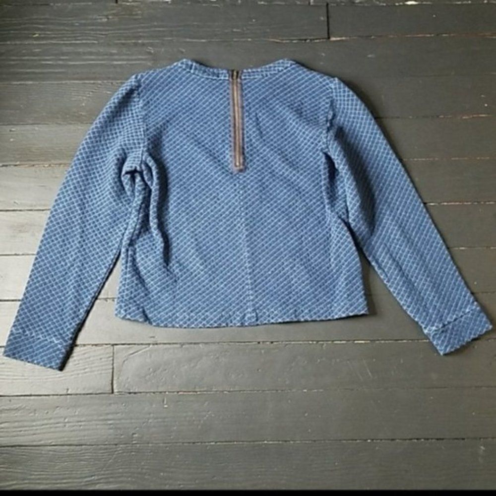 J.crew Semi Cropped 100% cotton Sweater - Picture 7 of 9